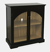 Load image into Gallery viewer, Archdale Gothic Arch 2 Door Accent Cabinet by Jofran 2295-33 Black