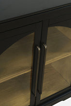 Load image into Gallery viewer, Archdale Gothic Arch 2 Door Accent Cabinet by Jofran 2295-33 Black