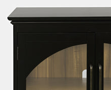 Load image into Gallery viewer, Archdale Gothic Arch 2 Door Accent Cabinet by Jofran 2295-33 Black