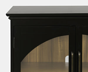Archdale Gothic Arch 2 Door Accent Cabinet by Jofran 2295-33 Black