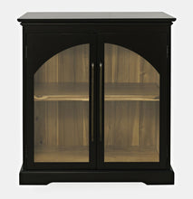 Load image into Gallery viewer, Archdale Gothic Arch 2 Door Accent Cabinet by Jofran 2295-33 Black