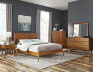 American Modern King Bed by Sunny Designs 2336CN-EKF 2336CN-EKH 2336CN-EKR