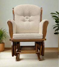 Load image into Gallery viewer, Swanback Mini Glider by D&amp;E Workshop 071, Oak Stain, R1-163