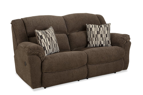 Cyclone Reclining Sofa by HomeStretch 238-30-21 Chillax Coffee Bean