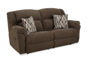 Cyclone Reclining Sofa by HomeStretch 238-30-21 Chillax Coffee Bean