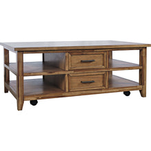 Load image into Gallery viewer, Claremont Castered Storage Coffee Table by Jofran 2400-5