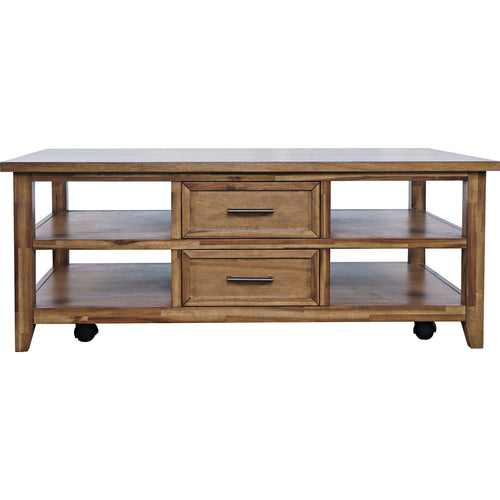 Claremont Castered Storage Coffee Table by Jofran 2400-5