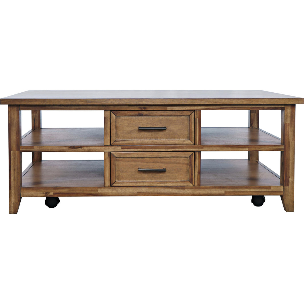 Claremont Castered Storage Coffee Table by Jofran 2400-5
