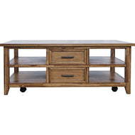 Claremont Castered Storage Coffee Table by Jofran 2400-5