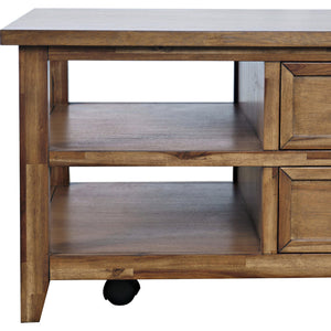 Claremont Castered Storage Coffee Table by Jofran 2400-5