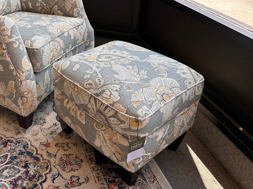 Russell Non-Storage Ottoman by Marshfield 2443-09 Almada Granite 6101