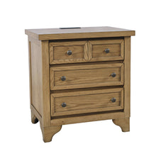 Load image into Gallery viewer, Brentwood Power Nightstand by Jofran 2513-90 Cascade Oak