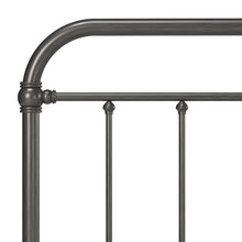 Load image into Gallery viewer, Kirkland Full Metal Headboard and Footboard by HH2/Hillsdale Furniture 2716-460 Aged Pewter Discontinued