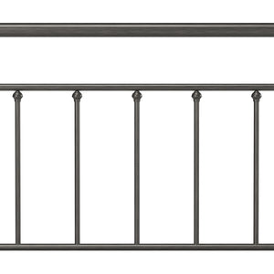 Kirkland Full Metal Headboard and Footboard by HH2/Hillsdale Furniture 2716-460 Aged Pewter Discontinued