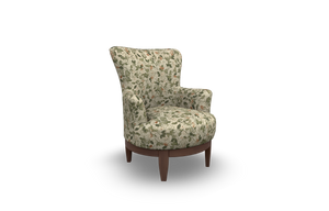 Justine Modern Swivel Chair by Best Home Furnishings 2968DW 32041 Cypress