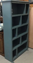 Load image into Gallery viewer, Rustic Alcove 66&quot; Bookcase by American Heartland 30365DB Dark Blue