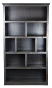 Rustic Ideal 66" Bookcase by American Heartland 30366RDV Rustic Dela Verria