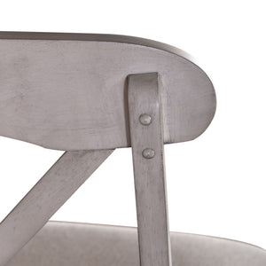 Ocean Isle Upholstered X Back Dining Chair by Liberty Furniture 303W-B300124