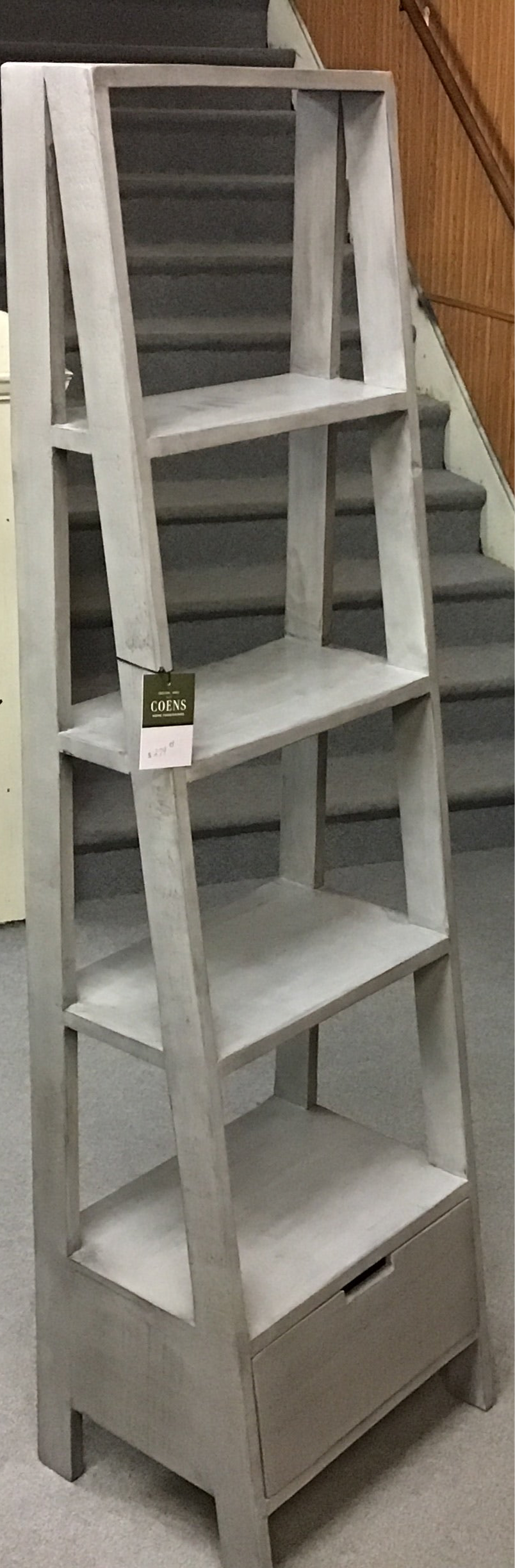 Curio Ladder-Light Grey by Tennessee Enterprises MX2016LG Discontinued