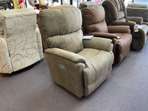 Trouper Power Wall Recliner w/ Headrest & Lumbar by La-Z-Boy Furniture 16X-724 E153765 Sable