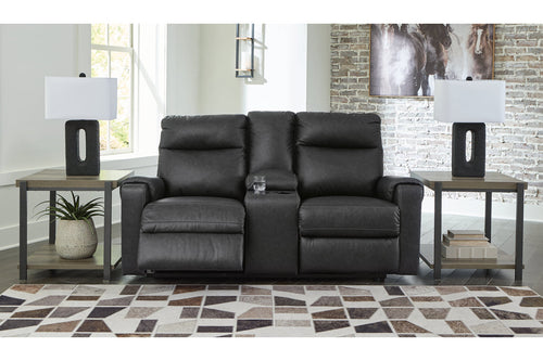 Axellton Power Reclining Loveseat with Console by Ashley Furniture 3410596