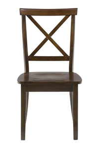 Richmond Drop Leaf Table w/ 2 X-Back Chairs by Jofran 342-48 Cherry