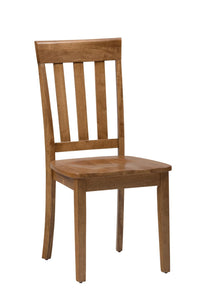 Simplicity Drop Leaf Table w/ 2 Slatback Chairs by Jofran 352-28 Honey
