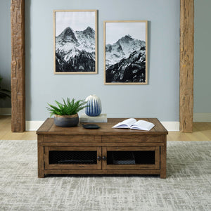 Pinebrook Ridge Lift Top Cocktail Table by Liberty Furniture 377-OT1010