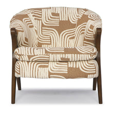 Load image into Gallery viewer, Tatiana Retro Accent Chair by Best Home Furnishings 3850DW 35014 Ginger Fabric Discontinued