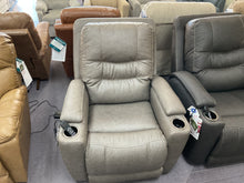 Load image into Gallery viewer, Turbo Power Recliner w/ Headrest Lumbar &amp; Ext Footrest by Homestretch 211-97-17 #7030 Stellar Grey