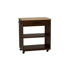 Load image into Gallery viewer, Giovanna Brown Kitchen Cart by Linon/Powell 941612BRN01U