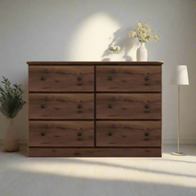 Load image into Gallery viewer, Essential 45&quot; 6 Drawer Dresser by Perdue 15446W Aspen Oak