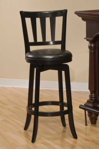 Presque Isle Wood Counter Stool by HH2/Hillsdale 4478-826 Black