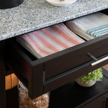 Load image into Gallery viewer, Mitchell Cart by Linon/Powell 464808BLK01U Black/Granite