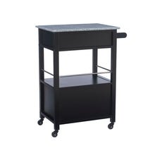 Load image into Gallery viewer, Mitchell Cart by Linon/Powell 464808BLK01U Black/Granite