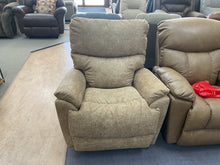 Load image into Gallery viewer, Trouper Power Rocking Recliner w/ Headrest &amp; Lumbar by La-Z-Boy Furniture 10X-724 E153773 Camel