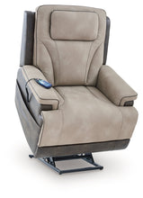 Load image into Gallery viewer, 4-z Peaceful Pause Power Lift Recliner by Ashley Furniture PC1210312 Sand