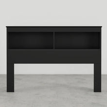 Load image into Gallery viewer, Essential F/Q Bookcase Headboard by Perdue 5030B Black