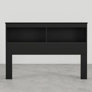 Essential F/Q Bookcase Headboard by Perdue 5030B Black