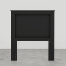 Load image into Gallery viewer, Essentials Twin Panel Headboard by Perdue 5037 Black