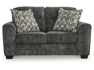 Lonoke Loveseat by Ashley Furniture 5050435 Gunmetal