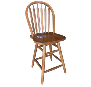24" Arrowback Barstool by Tennessee Enterprises 5105BW