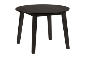 Simplicity Drop Leaf Table w/ 2 Slatback Chairs by Jofran 552-28 Espresso