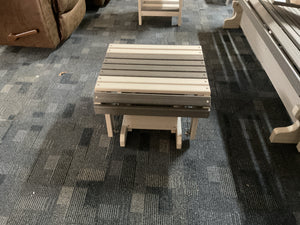 Gliding Ottoman by Nature's Best GO-CGAW-STRIPE Coastal Grey on Aspen  Wood Grain (STRIPE)