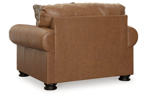 Carianna Oversized Leather Chair by Ashley Furniture 5760423 Caramel