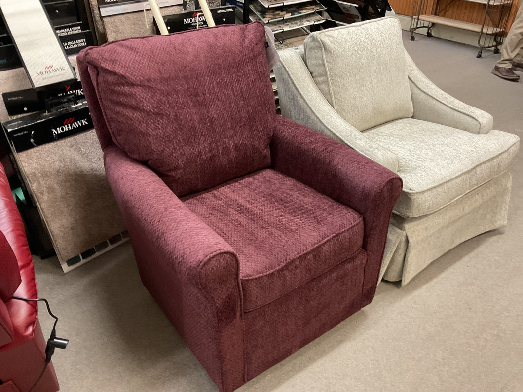 Kacey Swivel Glider by Best Home Furnishings 5027 21698 Grape