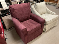 Kacey Swivel Glider by Best Home Furnishings 5027 21698 Grape Discontinued fabric