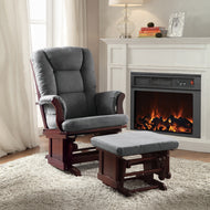 Adeliza Glider Chair & Ottoman by Acme Furniture 59338