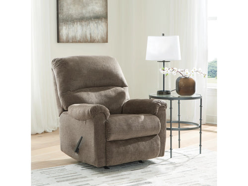 Stonemeade Manual Rocker Recliner by Ashley Furniture 5950525 Nutmeg