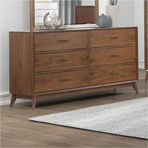 Century Modern 6-Drawer Dresser by Liberty Furniture 604-BR31